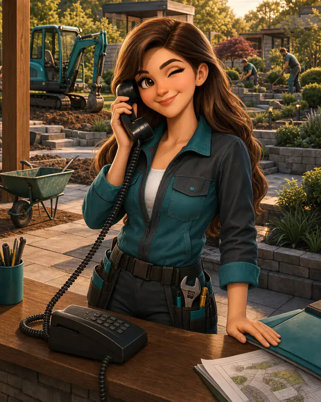 Paula als KI-Telefonassistentin für Garten- und Landschaftsbaubetriebe
