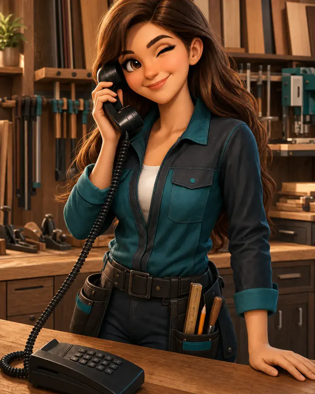 Paula als KI-Telefonassistentin für Tischlereien und Schreinereien