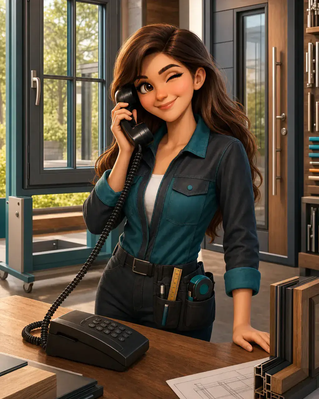 Paula als KI-Telefonassistentin für Fenster- und Türenbaubetriebe