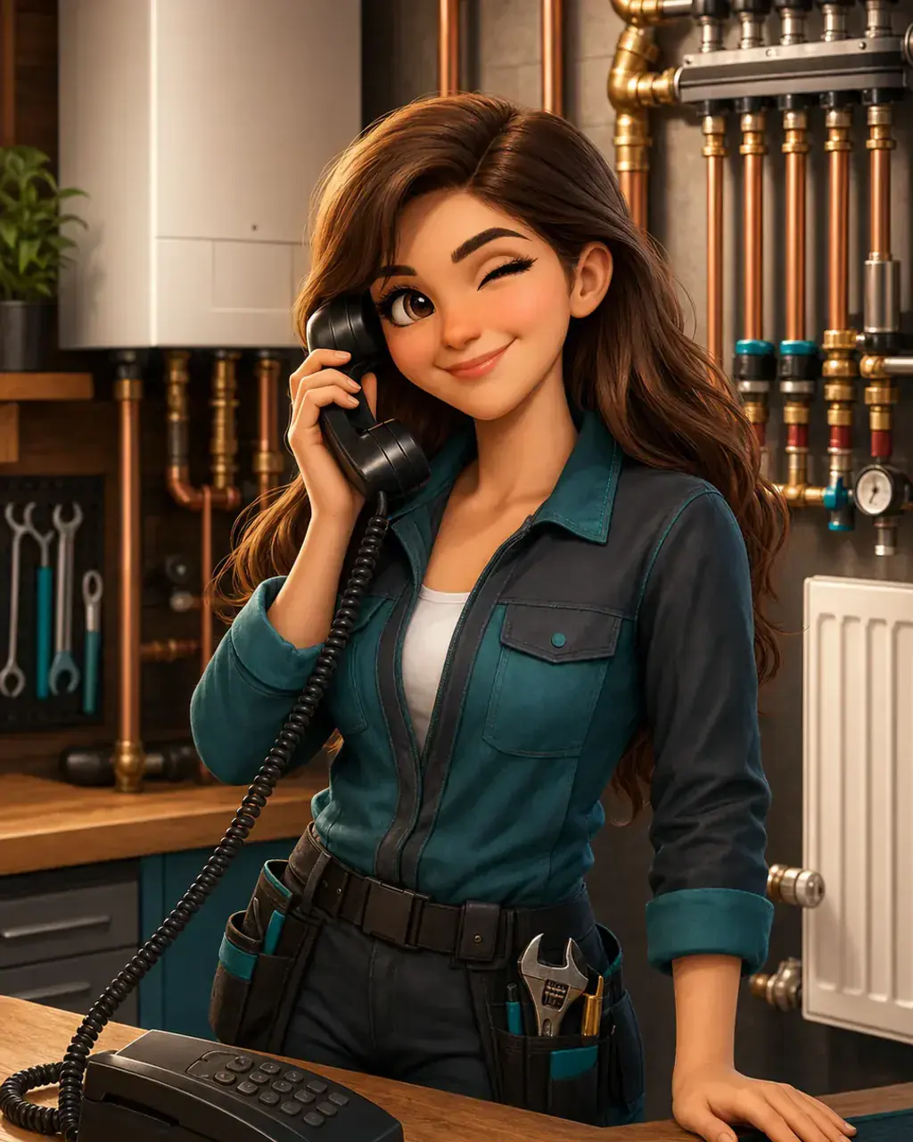 Paula als KI-Telefonassistentin für einen SHK-Betrieb